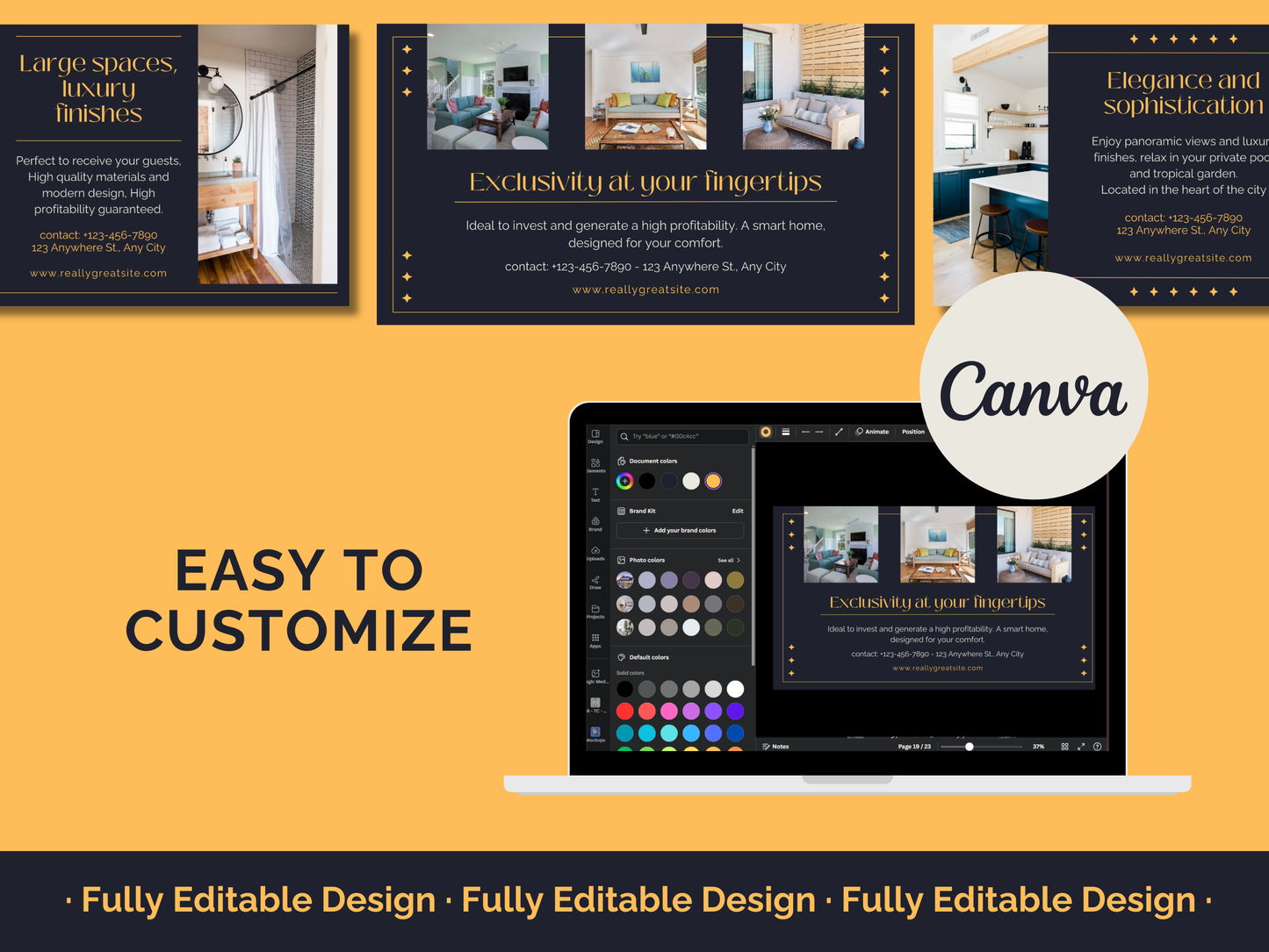 30 Realtor Facebook Cover Canva Templates Real Estate Social Media Editable Banners Templates Realtor Facebook Covers