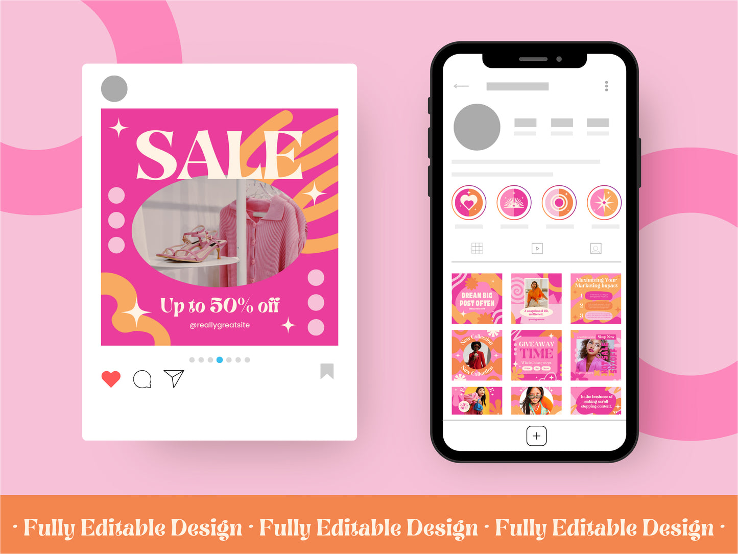 200 Canva Social Media Post Templates for Marketing Posts Business Templates Engagement Posts Canva Editable Designs
