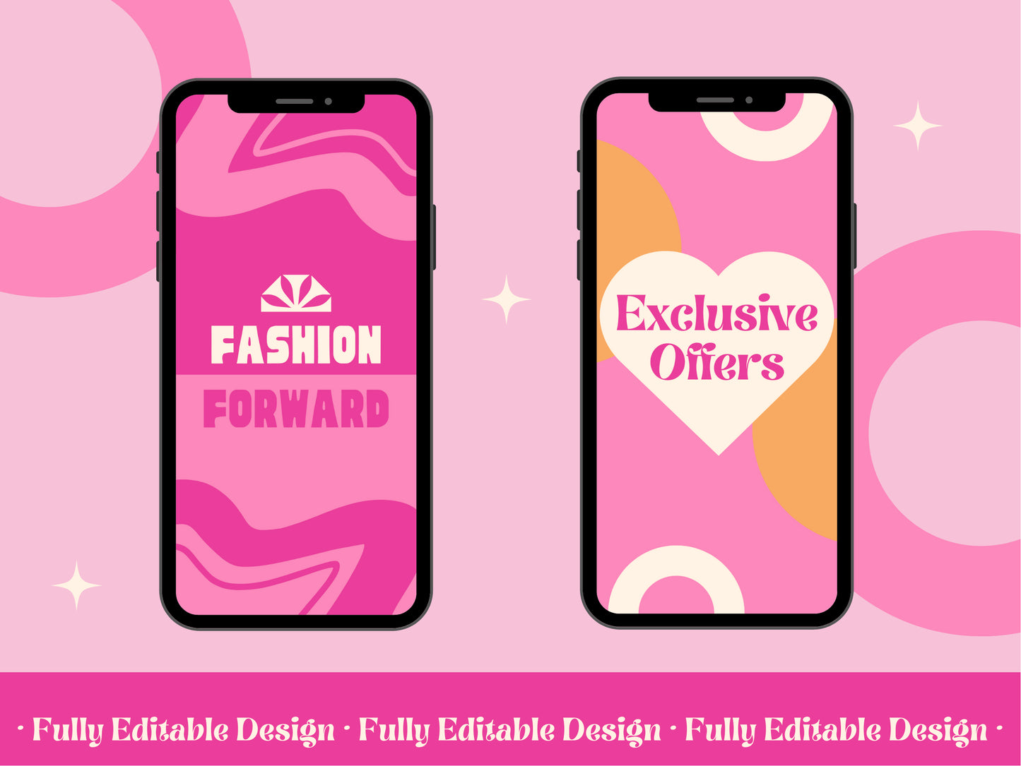 40 Instagram Highlights Templates Canvas Social Media Posts IG Highlights Pastel Pink Editable Canva Templates Instagram Posts Media