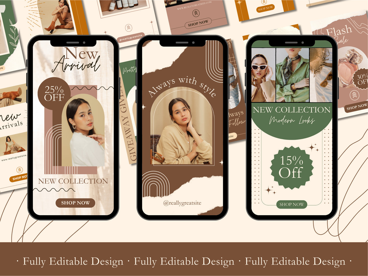 50 Animated Stories Neutral Canva Templates Instagram Animated Story Minimal Social Media Stories Beige Editable Ig Stories Reel Neutral