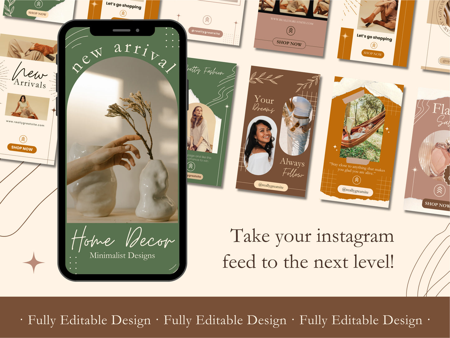 50 Animated Stories Neutral Canva Templates Instagram Animated Story Minimal Social Media Stories Beige Editable Ig Stories Reel Neutral