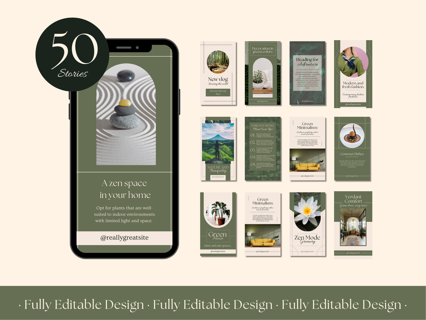 100 Canva Templates Social Media Posts Instagram Stories Editable Canva Templates IG stories for Social Media Posts And Stories