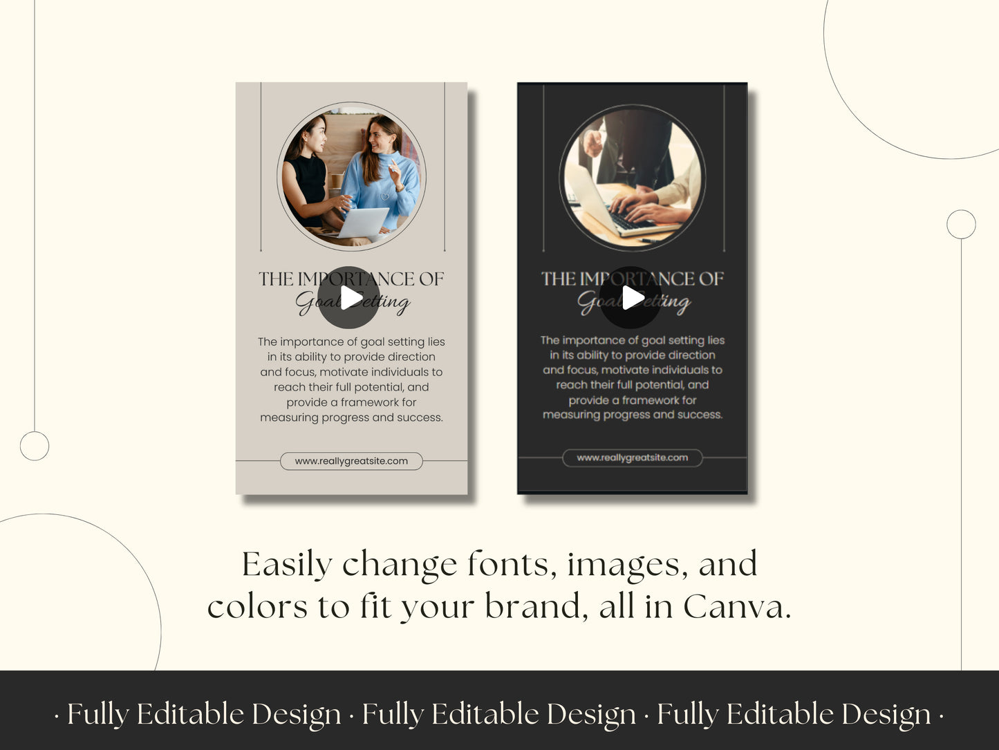 10 Coaching Instagram Reels Templates Business Facebook Reels Coaching Tiktok Feed Social Media Templates