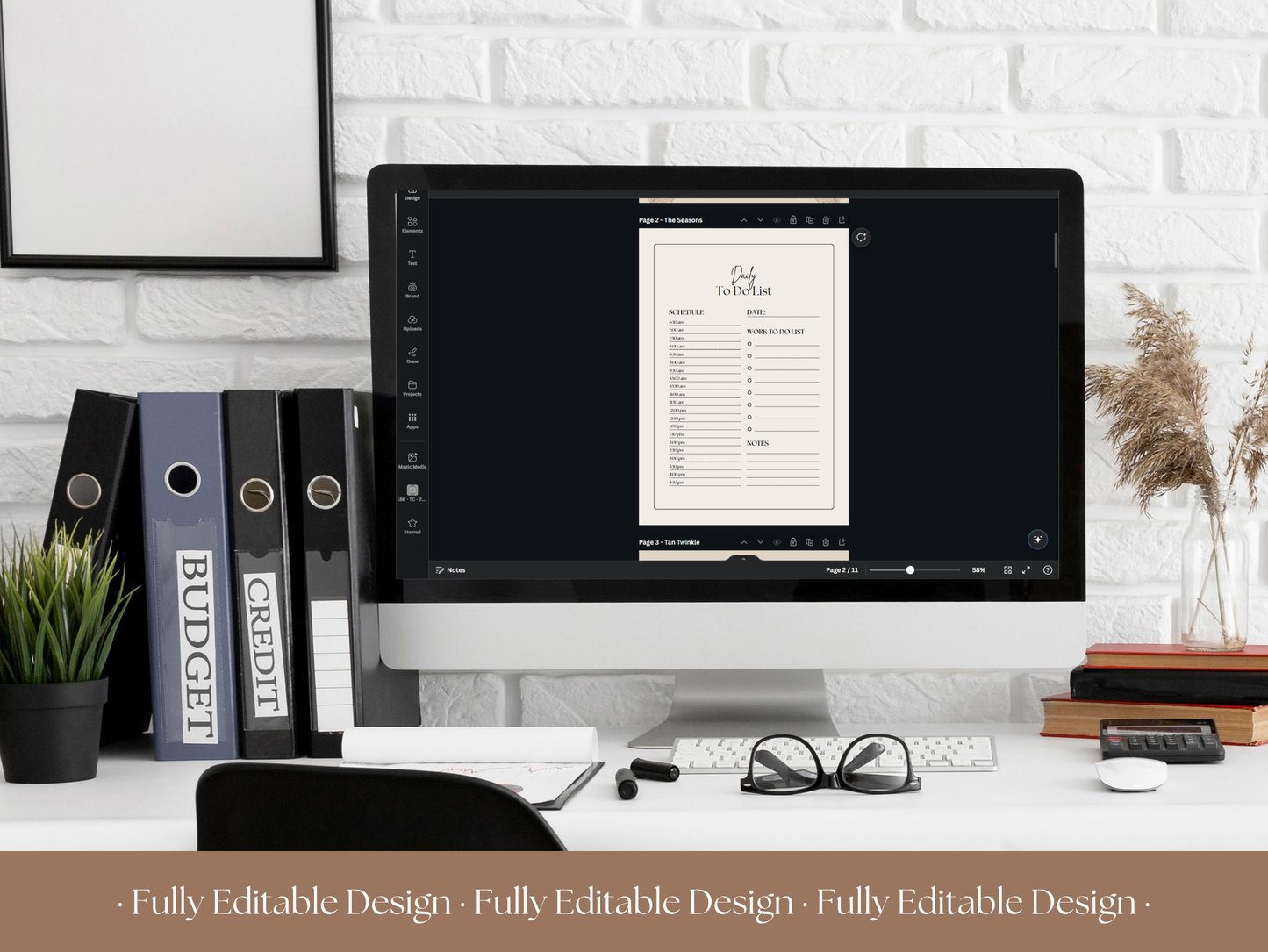 10 Elegant To Do List Templates Canva Editable Template Daily Planner Productivity Template Planner Printable Tasks Checklist