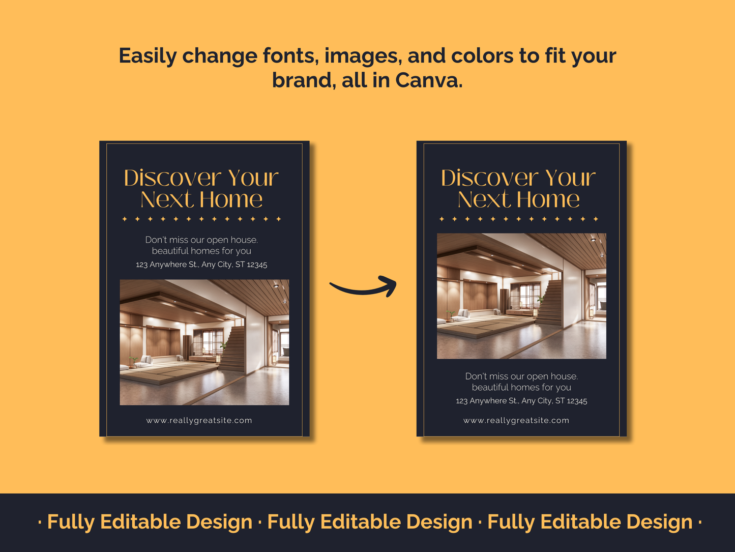 20 Real Estate Posters Templates Editable Canva Realtor Marketing Templates Real Estate Business Posters Templates Social Media Realtor