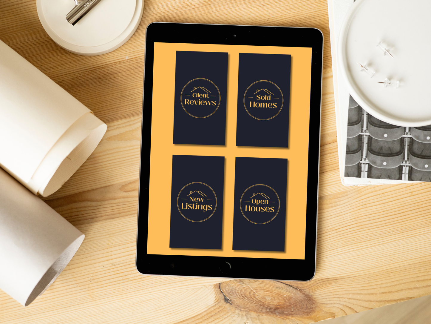 30 Realtor Instagram Highlight Covers Templates Canva Editable Real Estate Story Covers Social Media Animated Posts Templates