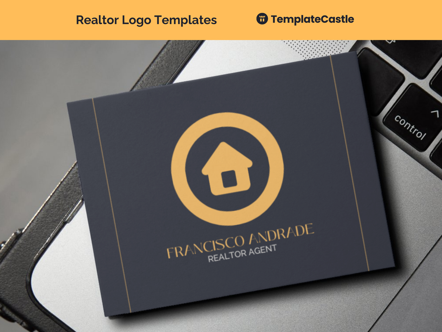 Realtor Agent Logo Templates 5 Elegant Canva Editable Logos Designs Real Estate Agents Realty Company Trademark Templates