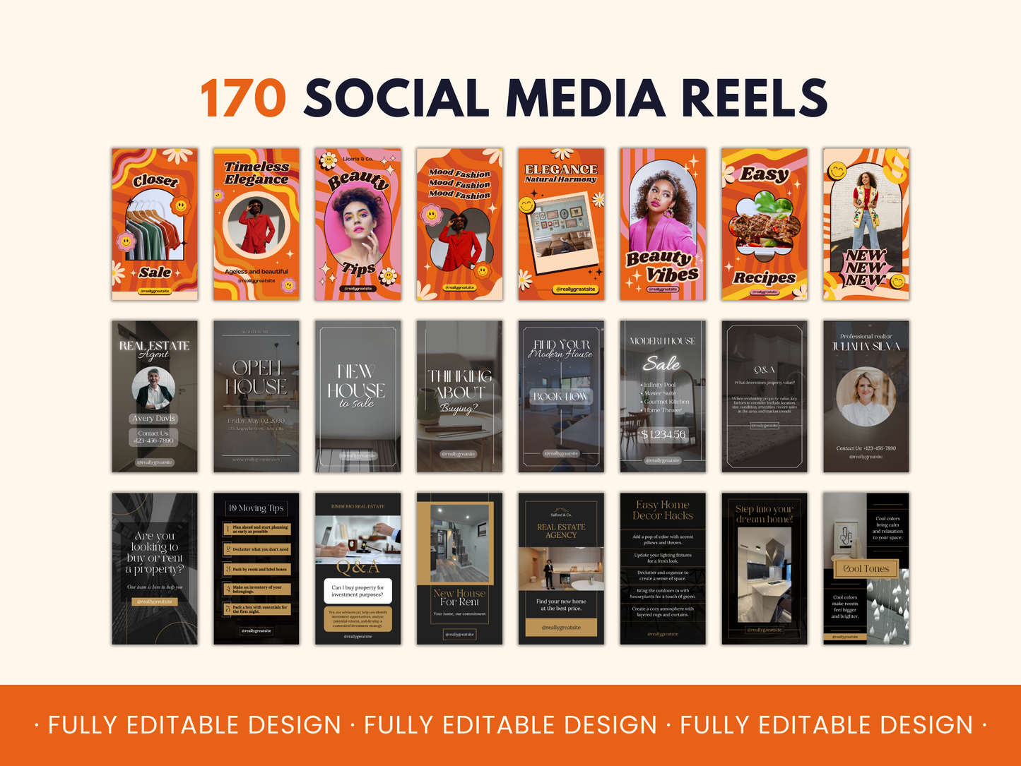 4,400+ Social Media Multi Style Canva Templates Bundle Canva Editable Social Media Posts Instagram Facebook Templates Tools Kit