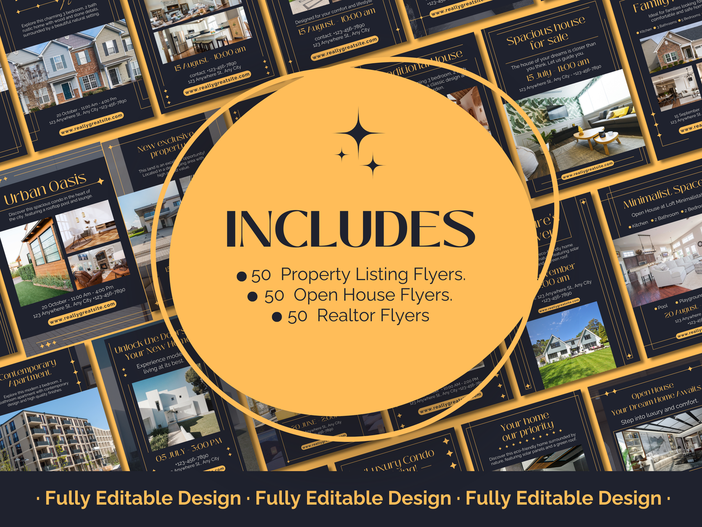 150 Realtor Flyer Canva Editable Templates Real Estate Marketing Flyers Property Listing Flyers Canva Templates Realty