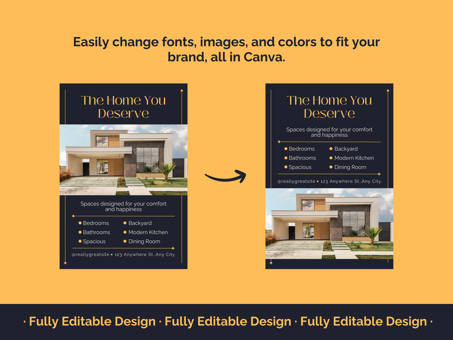 150 Realtor Flyer Canva Editable Templates Real Estate Marketing Flyers Property Listing Flyers Canva Templates Realty