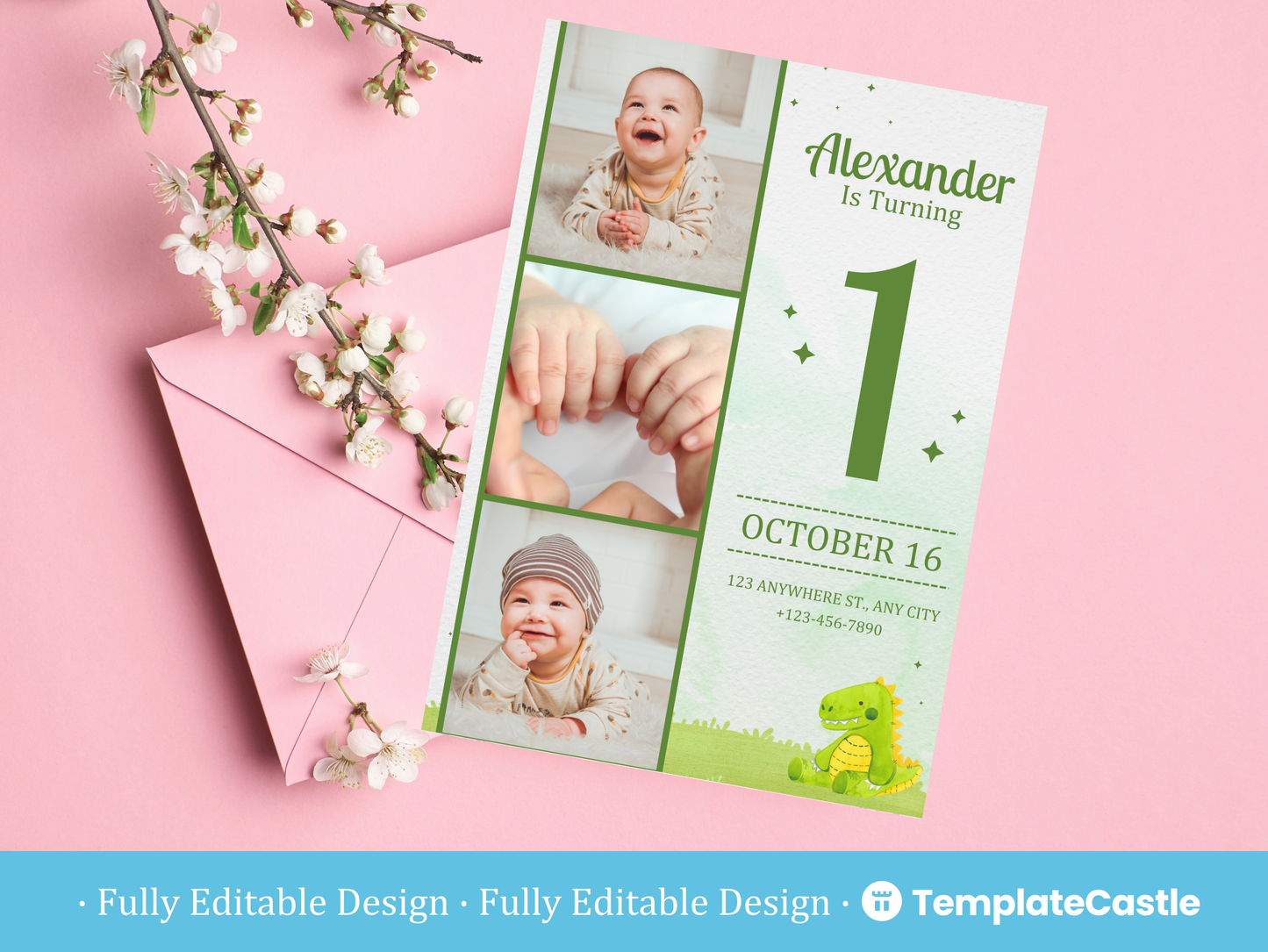 1st Birthday Invitations Templates Canva Editable First Birthday Invites Templates Happy Birthday Celebration Event Invitations