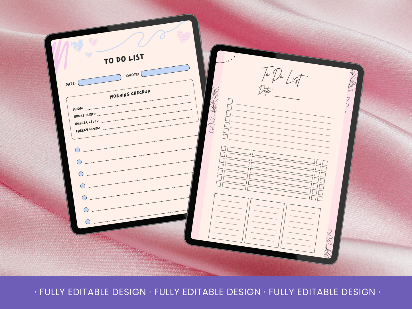 20 Multistyle To Do List Templates Canva Editable Daily Planner Template Productivity Printable To Do List organizer