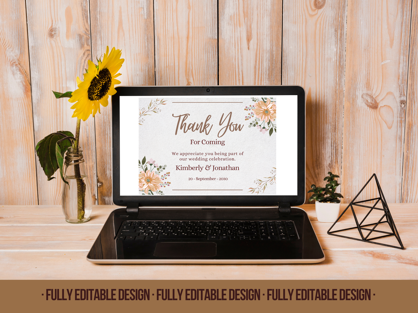 Thank You for Coming Templates Canva Editable Thank You Templates Printable Thank You Cards Instant Download Templates