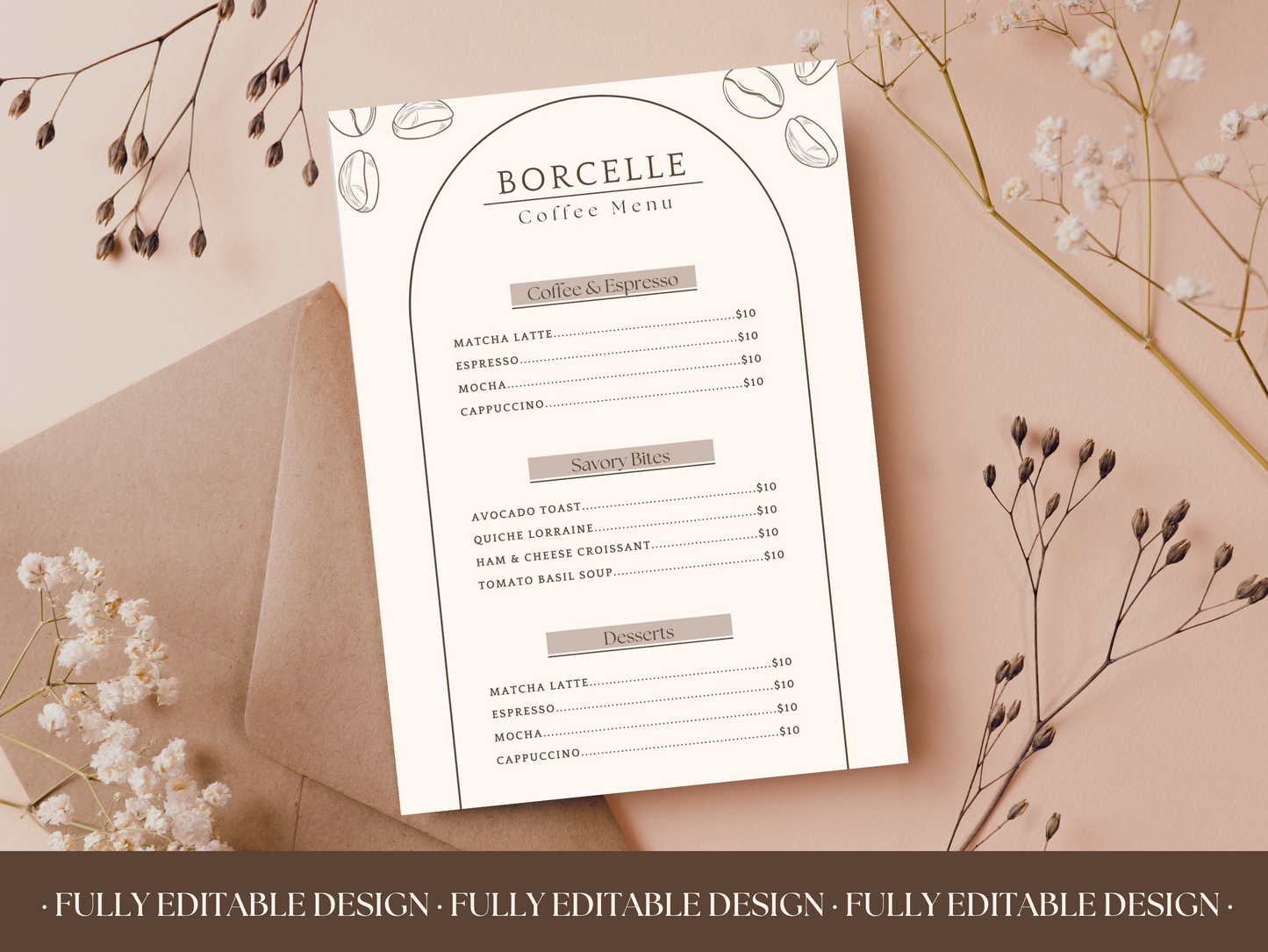 4 Elegant Menu Restaurant Templates Canva Editable Menu Templates Minimalist Restaurants Menu Delicious Food
