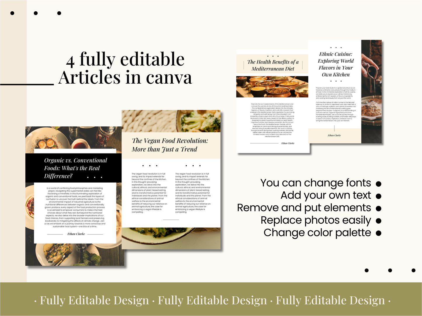 26 Cookbook Pages Canva Templates Delicious Recipes Book Digital Cooking Guide Social Media Delights Food Posts Canva Editable