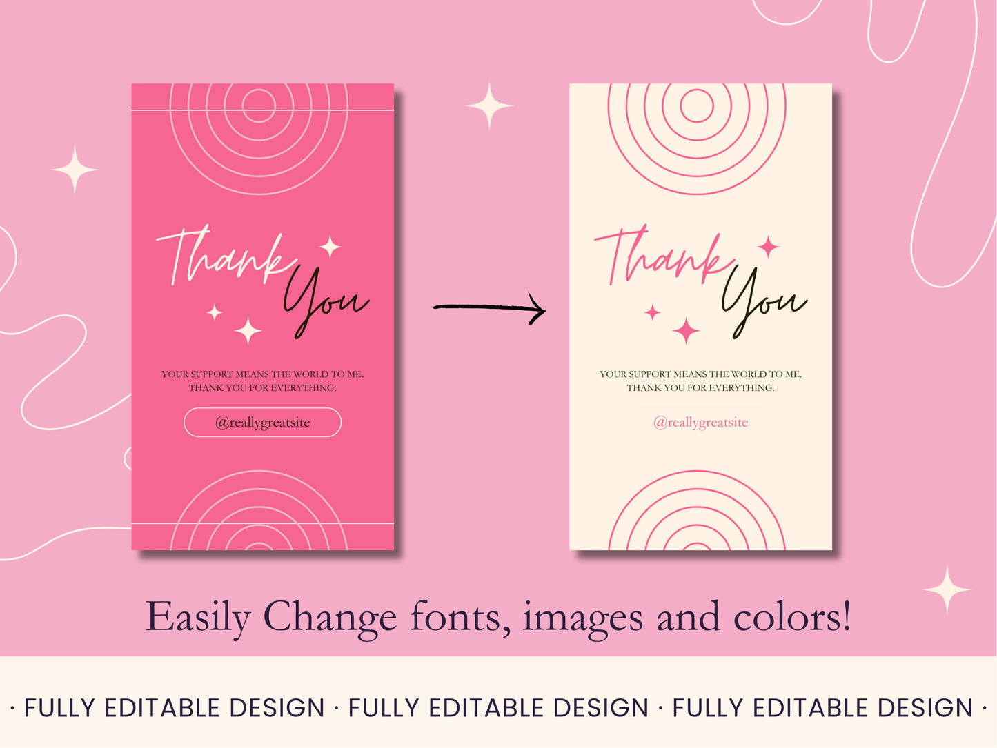 350 Stories Social Media Canva Templates Story Cover Instagram Fully Editable Social Media Stories Marketing Pastel Color Stories Ideas