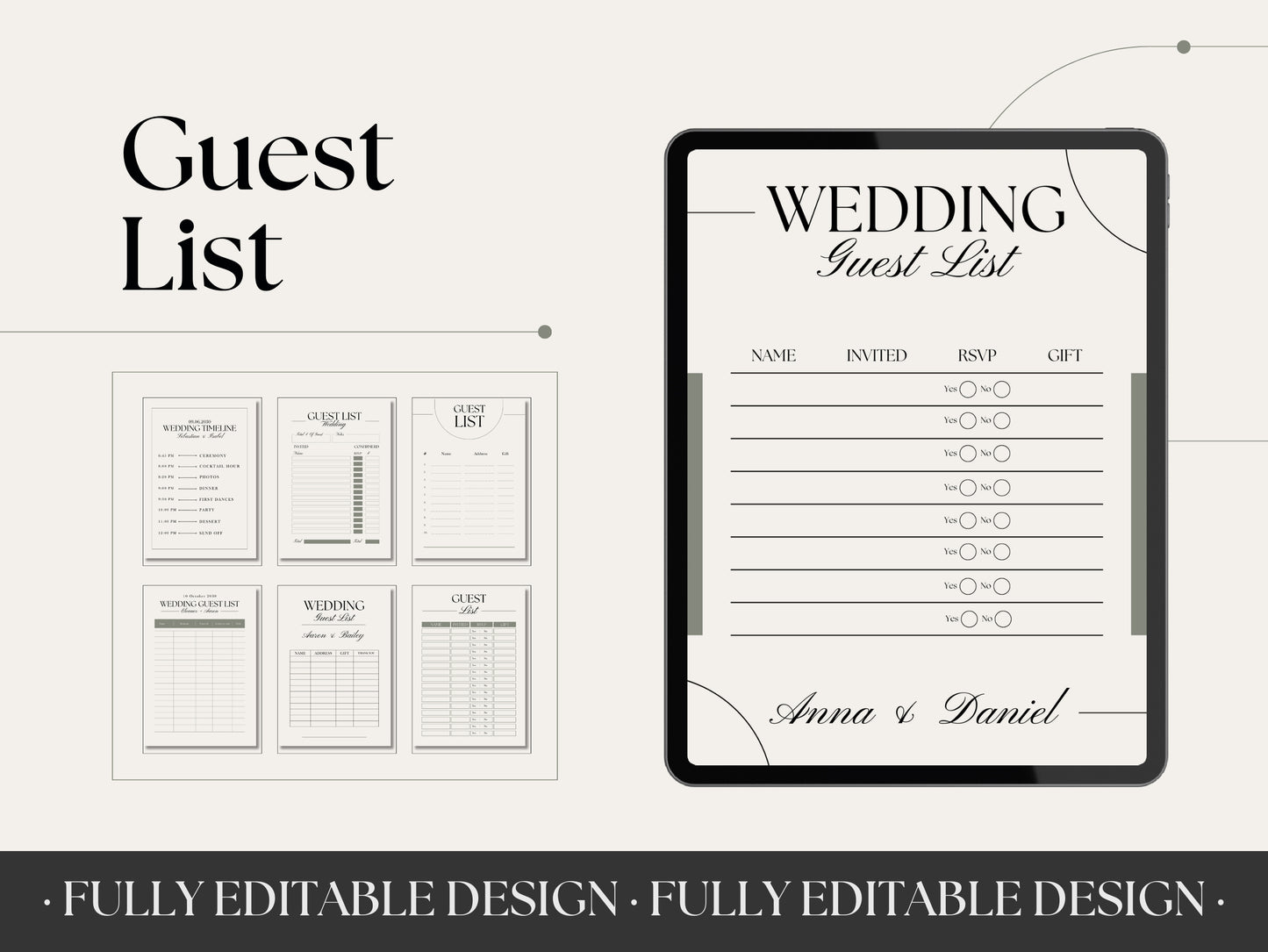 100+ Wedding Planner Canva Templates Customizable Digital Wedding Checklist Bridal Templates Elegant Wedding Itinerary Editable In Canva