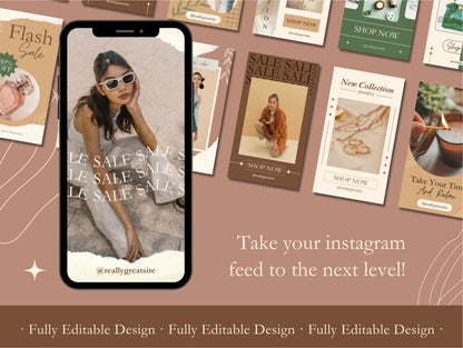 350 Stories Templates Canva Social Media Neutral Business Templates Boho Design Story Ig Minimalist Marketing Digital Instagram Stories Boho