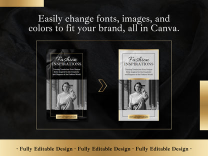 50 Stories Templates Canva Black And Gold Elegant Instagram Story Social Media Luxury Ig Stories Business Templates Canva Story Customizable