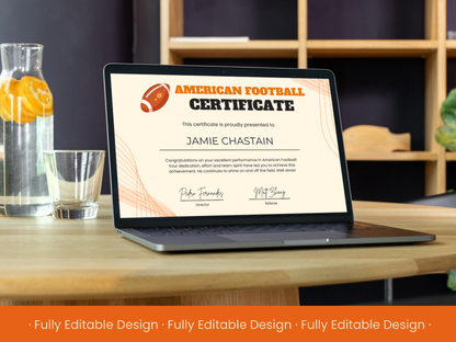 5 Sports Certificates Templates Editable Canva Templates  Awards Sports Certificates sports achievements Certificates Templates