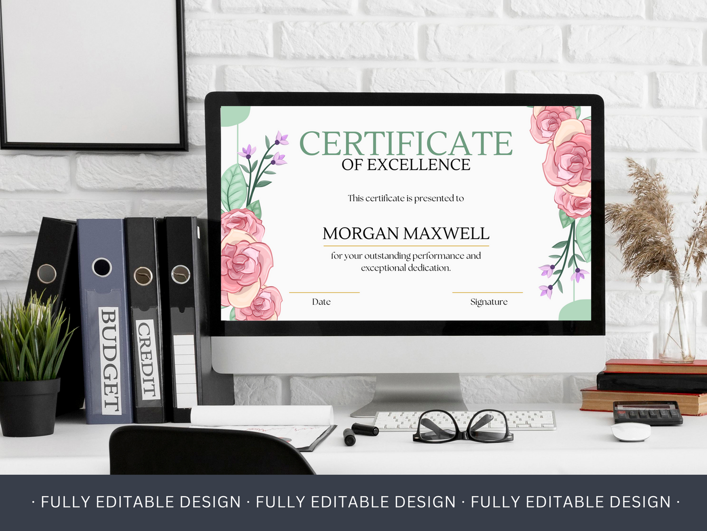 5 Organic Certificates Templates Canva Editable Certificates Templates appreciation Awards Certificates Excellence Award Certificates