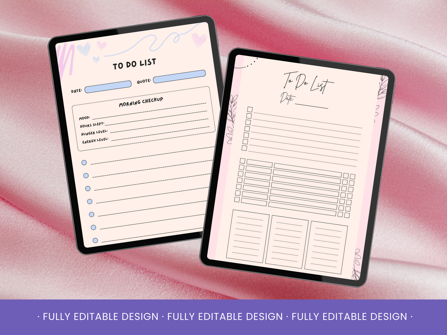 20 Multistyle To Do List Templates Canva Editable Daily Planner  Template Productivity Printable To Do List organizer